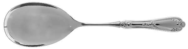 Venezia (Sterling) Salad Servng Spoon with Stainless Bowl
