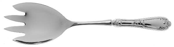 Venezia (Sterling) Salad Serving Fork with Stainless Prongs
