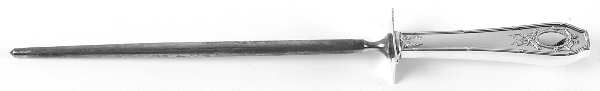 Versailles (Sterling, 1914) Large Roast Steel Rod Knife Sharpener
