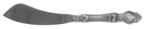 Violet (Sterling, 1904, No Monograms) Hollow Handle Master Butter Knife