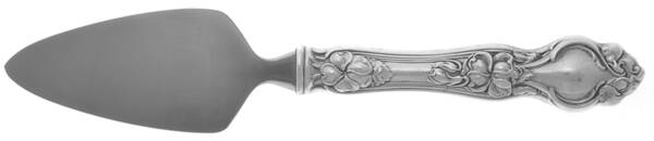 Violet (Sterling, 1904, No Monograms) Cheese Server with Stainless Blade HC