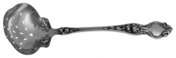 Violet (Sterling, 1904, No Monograms) Large Sugar Sifter