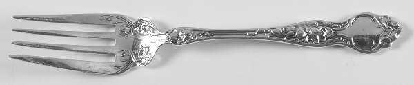 Violet (Sterling, 1904, No Monograms) Small Individual Solid Fish/Salad Fork