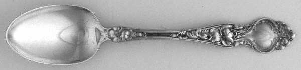 Violet (Sterling, 1904, No Monograms) Demitasse Spoon