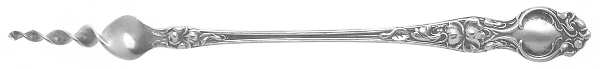 Violet (Sterling, 1904, No Monograms) One Tine Butter Pick