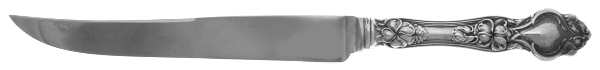 Violet (Sterling, 1904, No Monograms) Knife-Carving/Sm-Stn Bld/Steak