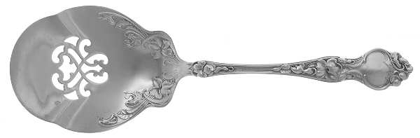 Violet (Sterling, 1904, No Monograms) Tomato Server, Solid Piece