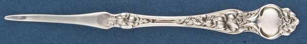 Violet (Sterling, 1904, No Monograms) Solid Nut Pick