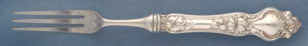 Violet (Sterling, 1904, No Monograms) Individual Silverplate Prong Bird Fork