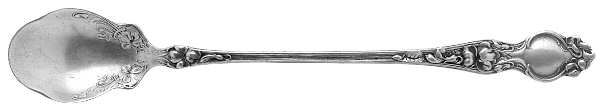 Violet (Sterling, 1904, No Monograms) Large Lettuce Serving Spoon