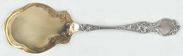 Violet (Sterling, 1904, No Monograms) Solid Salad Serving Spoon
