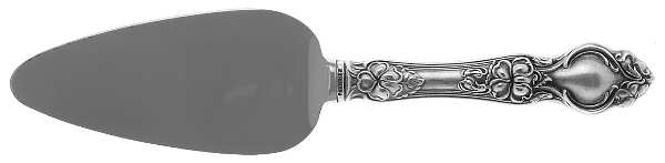 Violet (Sterling, 1904, No Monograms) Cheese Server with Stainless Blade