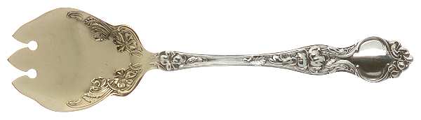 Violet (Sterling, 1904, No Monograms) Ice Cream Fork