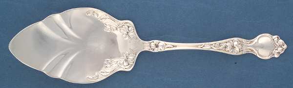 Violet (Sterling, 1904, No Monograms) Large Solid Pie Knife