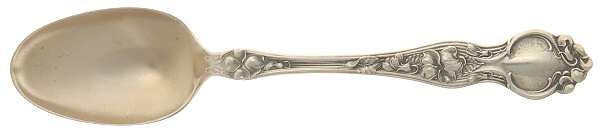 Violet (Sterling, 1904, No Monograms) Demitasse Spoon