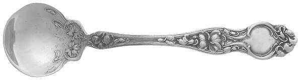 Violet (Sterling, 1904, No Monograms) Master Salt Spoon