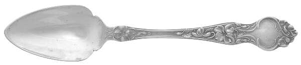 Violet (Sterling, 1904, No Monograms) Fruit/Orange Spoon