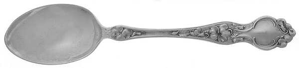 Violet (Sterling, 1904, No Monograms) Demitasse Spoon