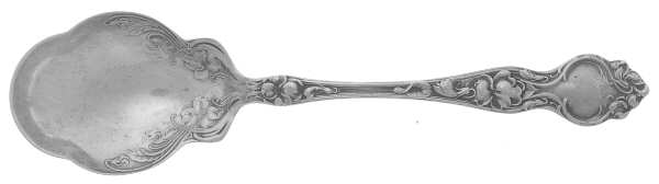 Violet (Sterling, 1904, No Monograms) Sugar Spoon