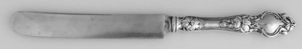 Violet (Sterling, 1904, No Monograms) Knife-Old French/Hollow