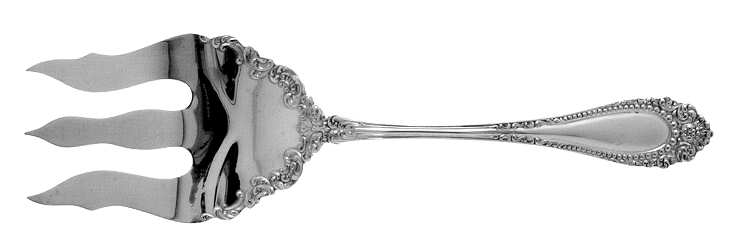 Virginia (Silverplate, 1898) Solid Salad Serving Fork