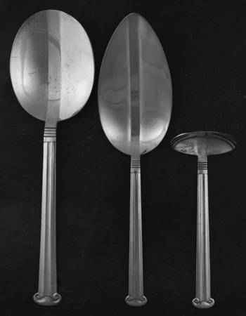 Vogue II (Silverplate, 1935) 3 Piece Completer Set