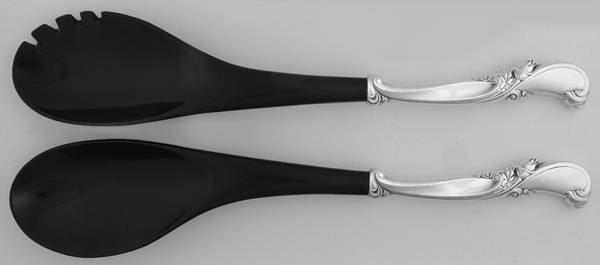 Waltz of Spring (Sterling, 1952) Plastic Bowl 2-Piece Salad Set