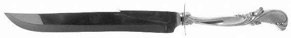 Waltz of Spring (Sterling, 1952) Large Stainless Blade Roast Carving Knife