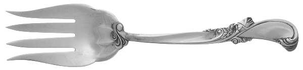 Waltz of Spring (Sterling, 1952) Solid Salad Serving Fork