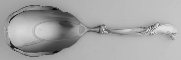 Waltz of Spring (Sterling, 1952) Rice Spoon-Stainless Bowl