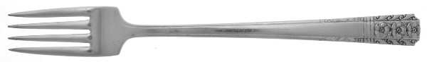 WAS2 (SILVERPLATE) Grille Fork (Viande)