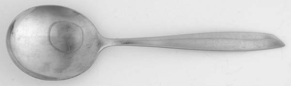 WAS27 (Stainless) Round Bowl Soup Spoon (Cream Soup)