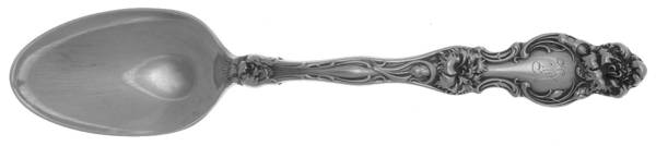 WAS50 (STERLING) Monogram Teaspoon