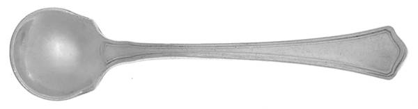 Washington (Sterling, 1911) Individual Salt Spoon by Wallace Silver