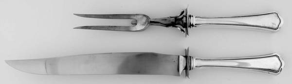 Washington (Sterling, 1911) (2 Pc)Carving Set-Lg Stnbl/Roast w/Sterling Guard