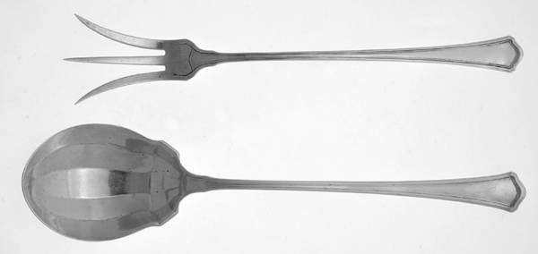 Washington (Sterling, 1911) 2 Pc Large Lettuce Serving Set