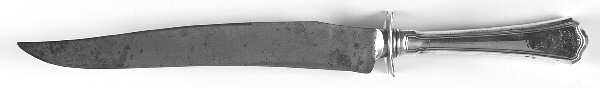 Washington (Sterling, 1911) Large Stainless Blade Roast Carving Knife