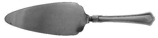 Washington (Sterling, 1911) Pie Server with Silverplate Blade