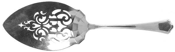 Washington (Sterling, 1911) Large Solid Pierced Pie Knife