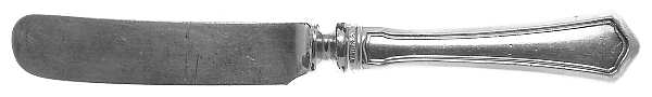 Washington (Sterling, 1911) Baby Knife with Silverplate Blade