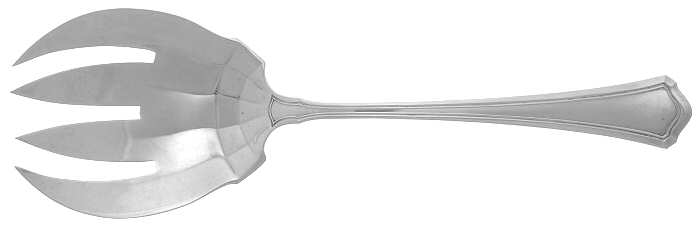 Washington (Sterling, 1911) Solid Salad Serving Fork