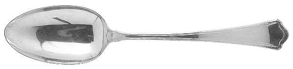 Washington-Hammered (Sterling) Tablespoon (Serving Spoon)