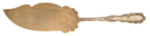 Waverly (Sterling, 1890) Large Solid Fish Serving Knife