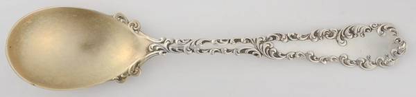 Waverly (Sterling, 1890) Ice Cream Spoon Individual by Wallace Silver