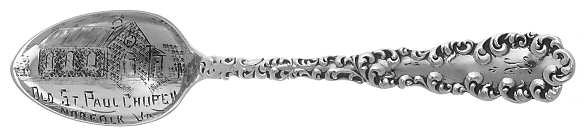 Waverly (Sterling, 1890) Souvenir Spoon (Demitasse)