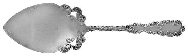 Waverly (Sterling, 1890) Large Solid Pie Knife