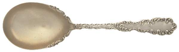 Waverly (Sterling, 1890) Medium Solid Berry/Casserole Spoon by Wallace Silver