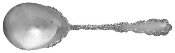 Waverly (Sterling, 1890) Medium Solid Berry/Casserole Spoon