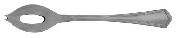 Weatherly (Stainless) Olive Spoon Short with Pierced Bowl HC