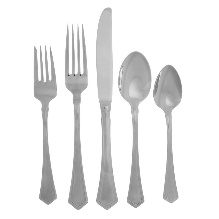 Weatherly (Stainless) 5 Piece Place Setting